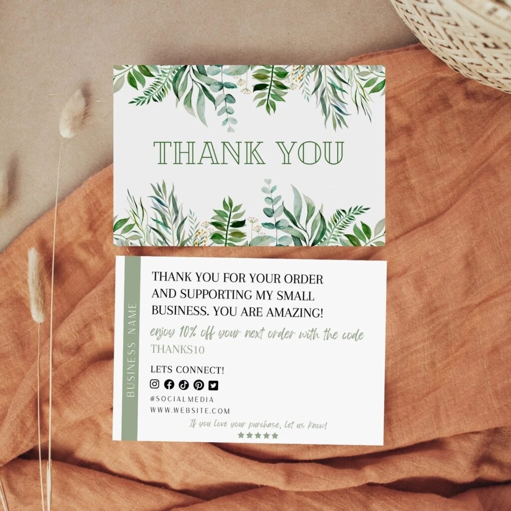 Thank You Cards Printing Derry